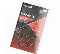 Nash Pinpoint Fang X Barbless Carp Hooks: 6