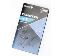 Nash Pinpoint Twister Hooks Barbless Qty 10 (Size 8)