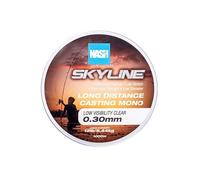 Nash Skyline Long Distance Casting Mono 12lb 0.30mm Clear (T6037)