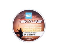 Nash Skyline Long Distance Casting Mono 15lb 0.35mm Clear (T6038)