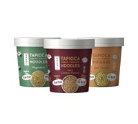 Nashi Tapioca Konjac, Pot Noodles (Mix Flavour, Pack of 6 x 150g) Vegan, Plant Based Instant Cup Noodles, Low Calorie Only 52 kcal, High Fibre, Gluten & Fat Free, Ready to Eat, Healthy Keto Diet Food