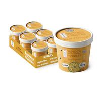 Nashi Tapioca Konjac Shirataki Pot Noodles Beef Flavour (6x150g)| Vegan, Plant-Based Instant Healthy Cup Noodles | Low Calorie 52kcal, High Fibre, Gluten-Free, Fat-Free | Ready-to-Eat Keto Diet Meal