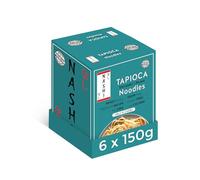 Nashi Tapioca Shirataki Noodles 6 x 150g | Vegan Low Carb Instant Japanese Noodles | Gluten Free, Fat Free, Odourless, Ready to Eat | Keto Friendly Healthy Pasta Alternative | Diabetic Friendly Meal