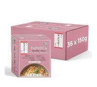 Nashi Tapioca Shirataki Noodles (Thai Style, Pack of 36 x 150g), Vegan, Instant Japanese Noodles, Low Carb, Low Calorie, Gluten & Fat Free, Odorless, Ready to Eat, Healthy Keto Diet Food