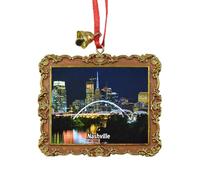 Nashville America Travel Souvenir Xmas Tree Ornament Hanging Pendant Home Christmas Party Decoration
