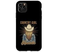 Nashville Country Music Cow Girl Vacation Design On Back Case for iPhone 11 Pro Max