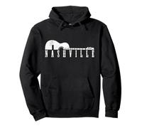 Nashville Guitar - Tennessee Country Music City Souvenir Pullover Hoodie