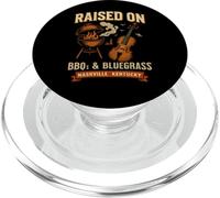 'Nashville Kentucky' s Raised on BBQ & Bluegrass PopSockets PopGrip for MagSafe