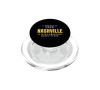 Nashville Lover I Really Love Music City PopSockets PopGrip for MagSafe