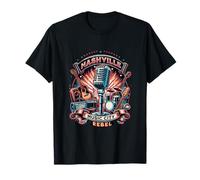 Nashville Music City Country Western Singer Musician Band T-Shirt
