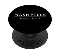Nashville Music City Elegant Classic PopSockets Adhesive PopGrip