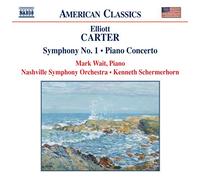 Nashville So:Schermerhorn - CARTER: Piano Concerto / Symphony No. 1 / Holiday Overture