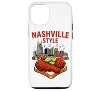 Nashville Style Spicy Fried Chicken & Music City Skyline Case for iPhone 12/12 Pro