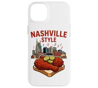 Nashville Style Spicy Fried Chicken & Music City Skyline Case for iPhone 14 Plus
