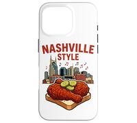 Nashville Style Spicy Fried Chicken & Music City Skyline Case for iPhone 16 Pro