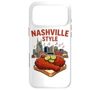 Nashville Style Spicy Fried Chicken & Music City Skyline Case for iPhone 17 Pro Max