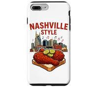 Nashville Style Spicy Fried Chicken & Music City Skyline Case for iPhone 7 Plus/8 Plus
