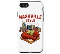 Nashville Style Spicy Fried Chicken & Music City Skyline Case for iPhone SE (2020) / 7/8