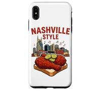 Nashville Style Spicy Fried Chicken & Music City Skyline Case for iPhone XS Max