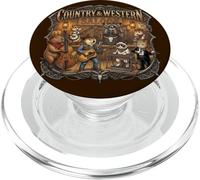 Nashville-Tennessee Country & Western Music Capybara Axolotl PopSockets PopGrip for MagSafe