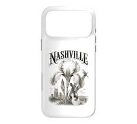 Nashville Tennessee Iris Music City Vintage Floral Design Case for iPhone 17 Pro Max