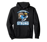 Nashville Tennessee Strong Football Running Turkey King Pullover Hoodie