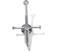 Nasir Holy Sword Brooch Pin Unique Design Premium Quality Lapel Pin for Collectors Fashion Accessories Gift Idea for Him or Her Stylish Statement Piece Enamel and Metal Combination Perfect for Casual