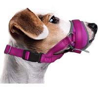 Nasjac Soft Nylon Muzzle for Dogs - Anti Barking, Stop Chewing, Adjustable Dog Mouth Guard for Daily Training, Durable Small to Large Sizes