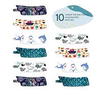 Nasogastric or Oxygen Tube precut Adhesive Tape Under The sea Mix x 10 Pack. (Left Side)