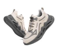 Nasogetch Steel Toe Shoes for Men Women Lightweight Work Shoes Wide Comfortable Safety Sneakers Puncture Proof, Beige, 6 Women/5 Men
