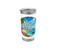 Nassau Bahamas Caribbean Island- Sealife Stainless Steel Insulated Tumbler