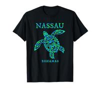 Nassau Bahamas Sea Turtle Boys Girls Toddler Womens Souvenir T-Shirt