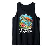 Nassau Bahamas Sea Turtle Cruise Tropical Vacation Tank Top