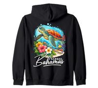 Nassau Bahamas Sea Turtle Cruise Tropical Vacation Zip Hoodie