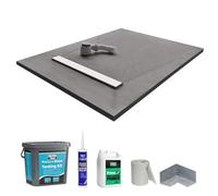 Nassboards Linear Wetroom Shower Tray & Ultra Proshield Kit