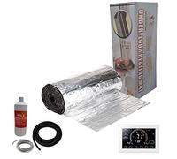 Nassboards Premium Pro Elite - Electric Underfloor Pro Elite Foil Heating kit 150w - 20m² - White Smart WiFi Thermostat