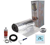 Nassboards Premium Pro Elite - Electric Underfloor Pro Elite Foil Heating kit 150w - 7m² - White WiFi Thermostat