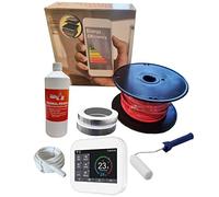 Nassboards Pro Elite Loose Cable Electric Underfloor Heating System 200w - Touch Screen, Wifi, Smart Thermostat with Installation Kit & Instructions for Carpet, Tiles, Laminate, Wood, Concrete