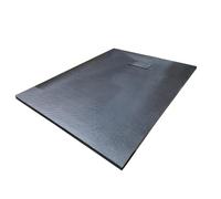 Nassboards Shower Base Pan Drain System - Wetroom Floor Cover Non-Slip, Curbless, Durable, Lightweight Sheet Moulding Compound Tray, Easy Clean, Long Lasting Scratch & Stain Resistant