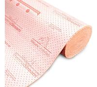 Nassboards Thermal Underlay for Underfloor Heating - 10mm Flame-Retardant Foam with Air-Flow Holes, 0.8 TOG, 46 dB Noise Reduction, Quick Heat Transfer, 10m² Roll - Underlay for UFH