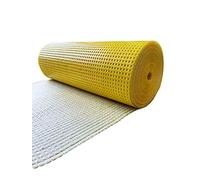 Nassboards - Yellow Decoupling Membrane for Newly Laid Floors 30m² / 10m² / 5m² - Anti-Crack, Waterproof and Sound-Proof Plastic Ply Decoupling Membrane - Quick & Easy Laying (30m²)