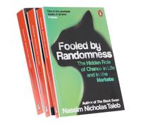 Nassim Nicholas Taleb 3 Books Collection Set (The Black Swan, Antifragile, Fooled by Randomness)