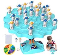 NASSMOSSE 68-Piece Tetra Tower Balance Board Game - Parent-Child Interaction, with Chess Pieces and Storage Bag