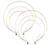 NASSMOSSE Angel Headband for Women 2PCS 3 Layer Hair Headband Vintage Metal Headpiece DIY Bridal Celestial Headband for Wedding Cosplay Halloween