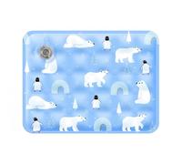 NASSMOSSE Cooling Pet Mat, Leak-proof Scratch-resistant Cooling Pad For Dog and Cat Hot Summer Weather, Blue, 19.69x23.62 Inch (50x60cm)