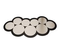 NASSMOSSE Curved Shower Mat 14x29.5'' Absorbent Curved Bath Mat Non Slip Corner Shower Soft Outside Washable Corner Bath Style 2