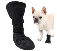 NASSMOSSE Dog Boots & Paw Protectors Wound Recovery Dog Boots Water Resistant and Breathable Paw Protector for Home Indoor Outdoor Walking Pet Lovers Gifts, L