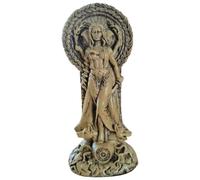 NASSMOSSE Hecate Statue 7x3 Inch Resin Hekate Goddess Statue Witchcraft Altar Craft Creative Desktop Decorations