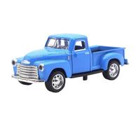 NASSMOSSE Little Blue Truck Pull Back Alloy Model Opening Door