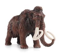 NASSMOSSE Mammoth Figurine, 8x5 Inch Realistic Mammoth Toy, Artificial PVC Ancient Elephant Figurine, Educational & Decorative Elephant Ornament